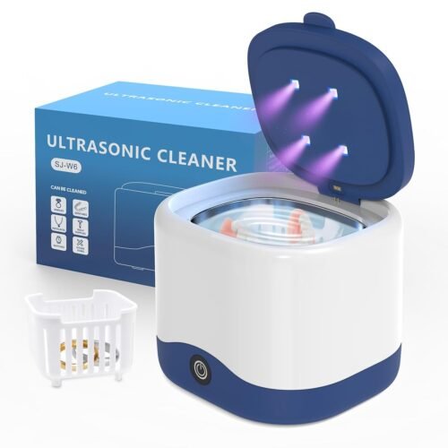 Dental Ultrasonic Cleaner, Retainer Cleaner for Dentures