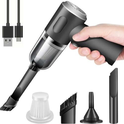 Mini Vacuum, Cordless Handheld Car Vacuum Cleaner Rechargeable