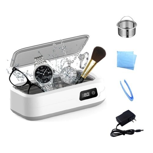 Ultrasonic Cleaner for Jewelry  Portable Jewelry Cleaner Machine