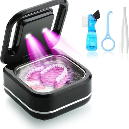 Ultrasonic Retainer Cleaner Machine ,Portable Dental Cleaning Pod