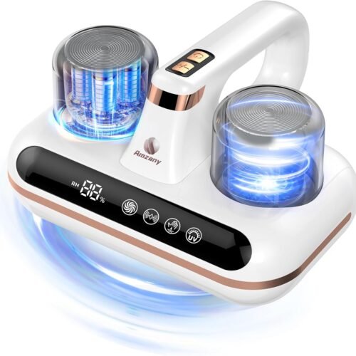 Bed Vacuum Cleaner – 5-in-1 Cordless Mattress Vacuum Cleaner, Powered by UV-C Light & Ultrasonic Technology